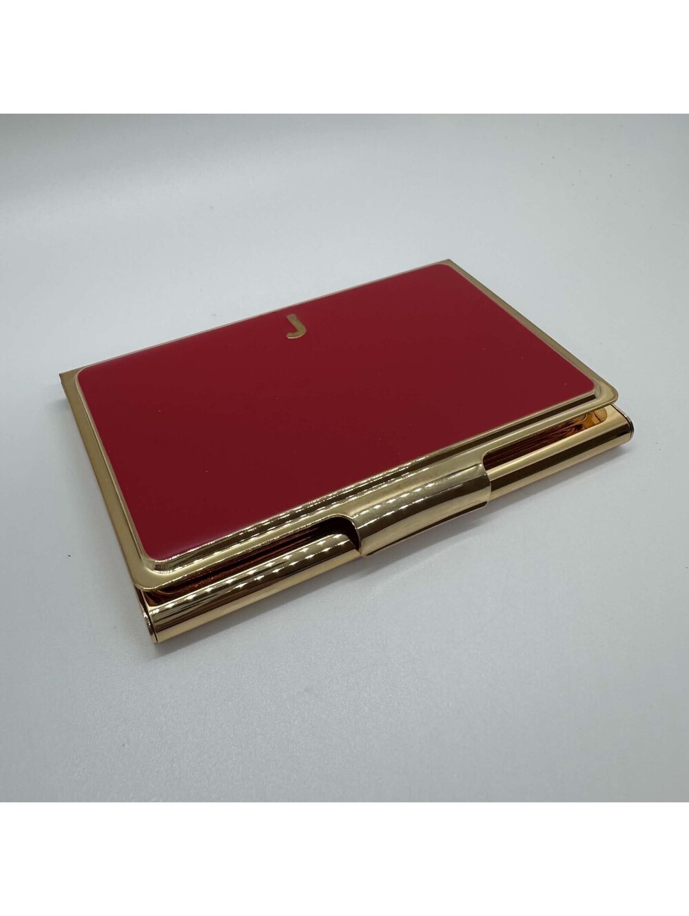 Kate Spade Lenox One In A Million Business Card Holder ID Holder J Gold New